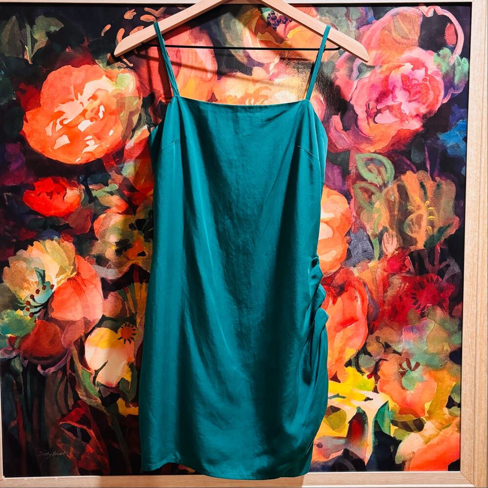 Lovers and Friends Ellis Mini Dress in Lucky Charm Green - Size Small